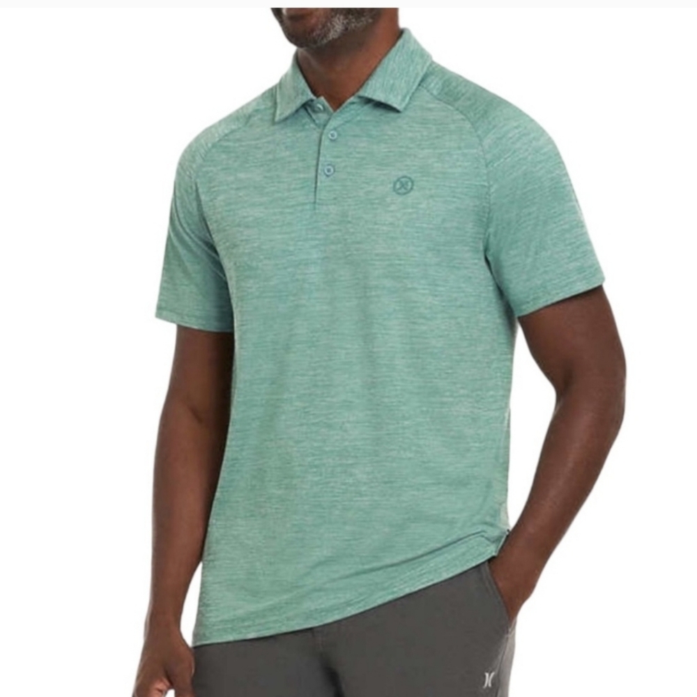(Ew)Hurley Men's ultra soft performance polo